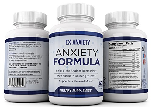 Optimal Effects Natural Anxiety Relief and Stress Support Supplement - 60 Capsules