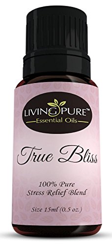 #1 Stress Relief Essential Oil - Calming Anxiety Relief Blend by Living Pure Essential Oils - Promotes Relaxation and Stress Relief Naturally - 100% Organic Therapeutic & Aromatherapy Grade - 15ml