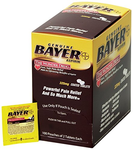Medique Products 45647 Bayer Aspirin, 200 Tablets