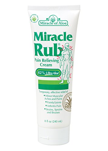 Miracle Rub Pain Relieving Cream 8 Oz Miracle Pain Relieving Cream Penetrates Deep and Provides Soothing Pain Relief Quick! Fast Acting Ingredients Provide Relief of Minor Muscular Aches and Pains, Painful Joints, Arthritis Pain, Strains, Sprains and Bruises