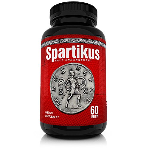 Spartikus All Natural Male Enhancement Sex Pills – Time, Stamina, Girth and Testosterone Booster for Men Boostultimate Pill - Gain Erections Top Male Enhancer Performance Increase (60 Tablets)