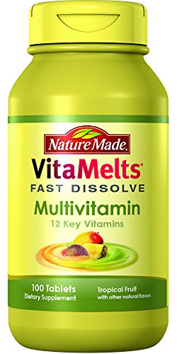 Nature Made VitaMelts Fast Dissolve Multivitamin (12 Key Vitamins) 100ct