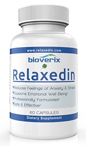 RELAXEDIN - Relieve feelings of Stress, Anxiety and Depression. Professionally formulated. Safe and effective.