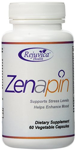 Zenapin: Top All-Natural Anti-Anxiety Supplement with SIX Stress-Relieving Ingredients - GABA, Magnesium, DMAE, Chamomile, 5-HTP, and Ashwagandha and B-Vitamins