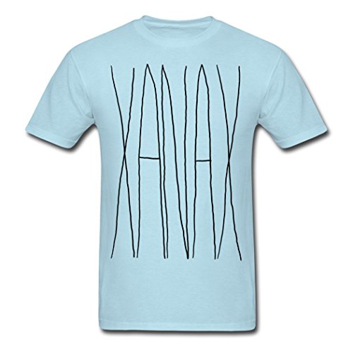 KingTS Personalize Xanax Drugs Men's T-Shirts sky blue XX-Large