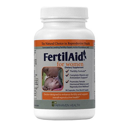 FertilAid for Women: Female Fertility Supplement 90 caps
