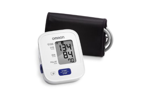 Omron 3 Series Upper Arm Blood Pressure Monitor with Cuff that fits Standard and Large Arms (BP710N)