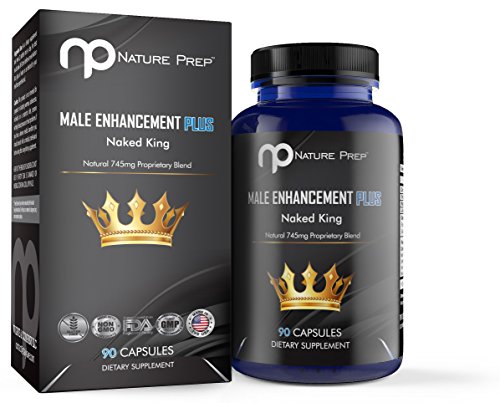 Naked King Natural Male Enhancement Pills, Libido Enhancer for Longer Lasting Erections, Increase Sex Drive, Improve Sexual Health and Wellness, 100% Natural, Made in USA, 90 Pills