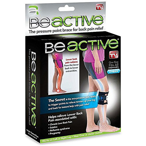 As Seen On TV BeActive Therapeutic Brace-relieve lower back pain and sciatica pressure