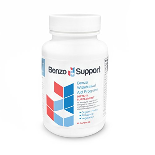 BenzoSupport - Benzo Withdrawal Aid Supplement to help reduce withdrawals related to Xanax, Valium, Alprazolam, Klonopin, etc