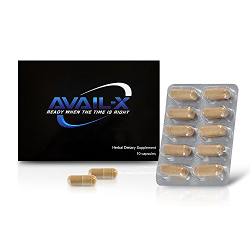 Avail-X Natural Male Enhancement & Testosterone Booster (10 Caps)