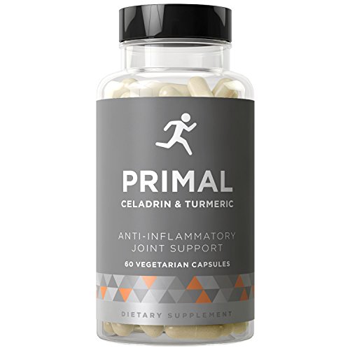 PRIMAL Joint Support & Anti-Inflammatory - Fight Flare-Ups, Swelling, Stiffness, and Whole-Body Inflammation - Celadrin, Curcumin, Boswellia - 60 Vegetarian Soft Capsules