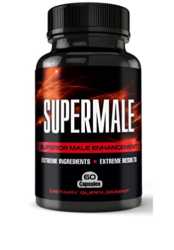 SuperMale - Superior Male Enhancement Pills For Increased Energy, Size, Sex Drive - Boost Libido and Testosterone - Sex Pills, Erection Pills, Enlargement Pills, All Natural Enhancement