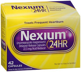 Nexium 24HR Capsules 42 ea (Pack of 2)