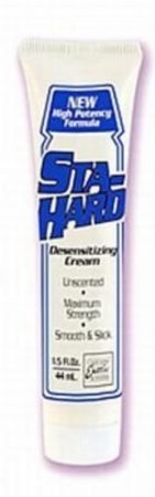 1.5oz Sta-hard Desensitizing Cream Desensitizer Male Erection Penis Enhancer