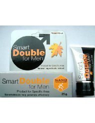 Nanomed Smart Double Erectile Enhancer Natural Cream for Men 25 G. Product of Thailand