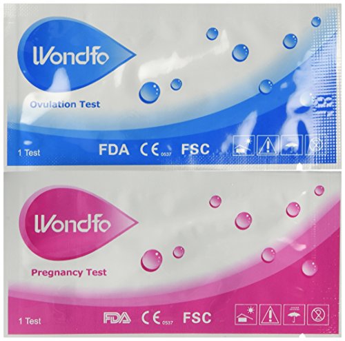 Wondfo Combo 50 LH Ovulation & 20 HCG Pregnancy Test Strips