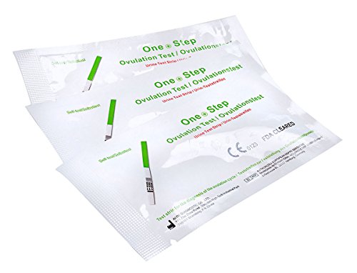20 x ONE STEP Highly Sensitive 20mIU Ovulation / Fertility Strip Tests (Wide Width). These are identical to what we supply to the NHS and reproductive medicine centers worldwide.