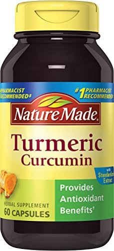 Nature Made Turmeric Curcumin 500 mg. Capsules (Antioxidant) 60 Ct