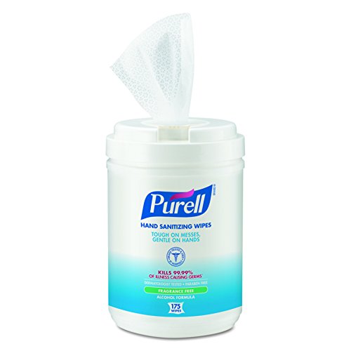 PURELL 9031-06 Antimicrobial Sanitizing Wipes,  (175 Count) - 6 Pack
