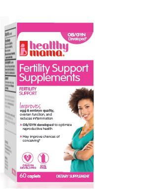 Healthy Mama Make You Ready! Fertility Supplement OB/GYN Formulated to Optimize Female Fertility and Reproductive Health; 60 Caplets