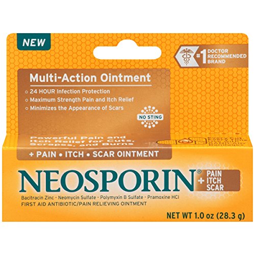 Neosporin + Pain, Itch, Scar Antibiotic Ointment, 1 Oz
