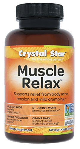 Crystal Star Muscle Relax, 60 Vegetarian Capsules