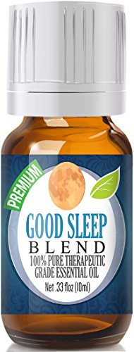 Good Sleep Essential Oil - 100% Pure, Best Therapeutic Grade - 10ml - Includes Chamomile, Copaiba, Lavender, Sandalwood & More