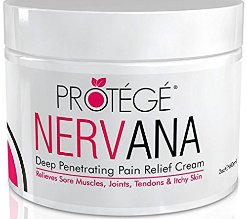 Premium Pain Relief Cream - NERVANA - Best Natural Anti-Inflammatory Topical Pain Reliever Treatment (4 oz)