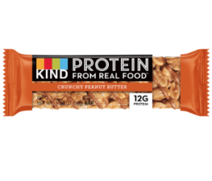 Kind crunchy peanut butter protein bar, how to get more protein 9 Instagrammers reveal their top tips by healthista.com