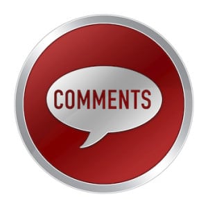 COMMENTS button