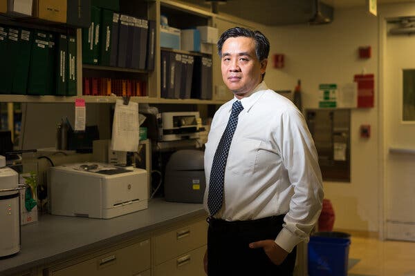 Dr. Charles Chiu of the University of California, San Francisco, who discovered the California variant.