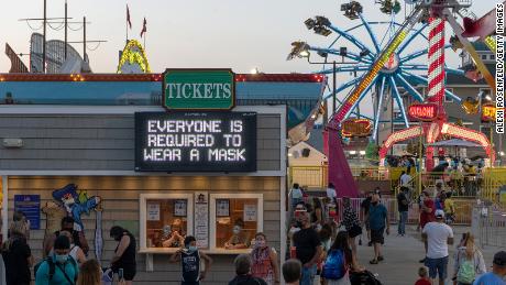 More students are back at school as Covid-19 cases rise among children and at colleges