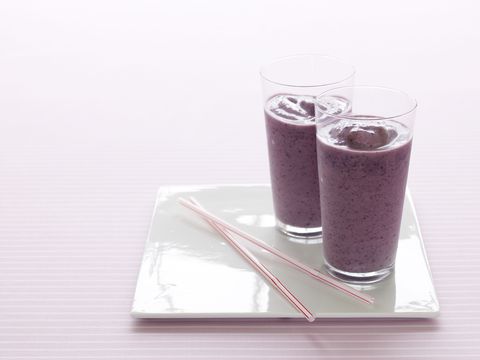 blueberry smoothies