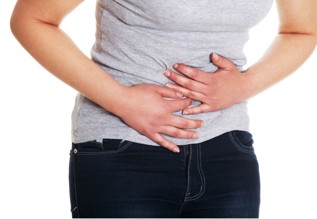 sharp pain in lower abdomen