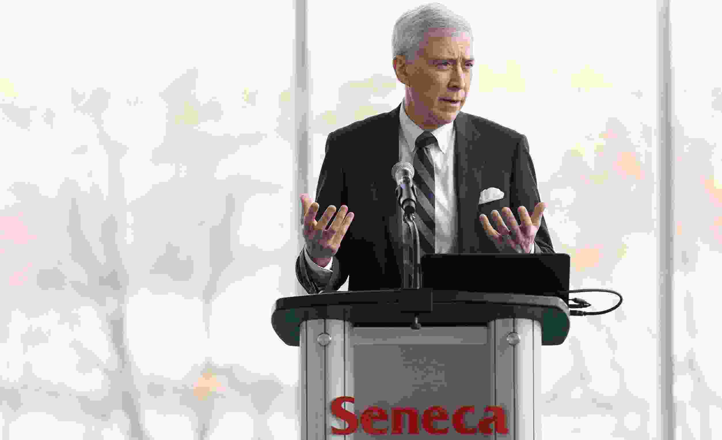Seneca College president David Agnew: Ruling that vaccination was mandatory to be on campus “was just the right thing to do to continue to protect the health and safety of our community.”