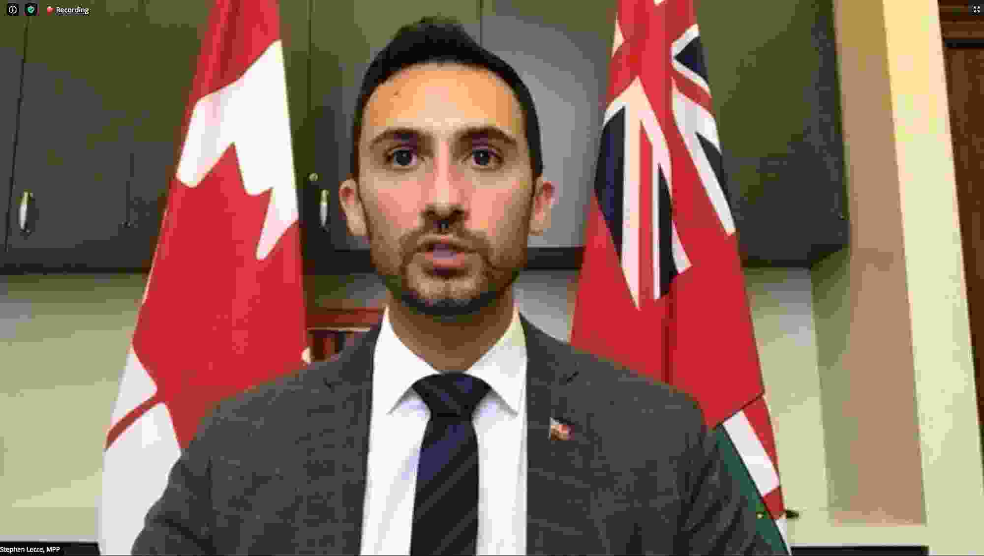 Ontario Education Minister Stephen Lecce plans to deliver a “more normal, full-time, in-person learning experience.”